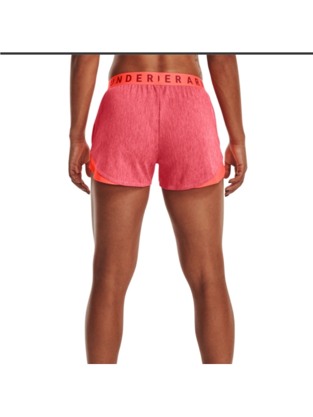 Under Armour Coral Pink Women's Athletic Shorts